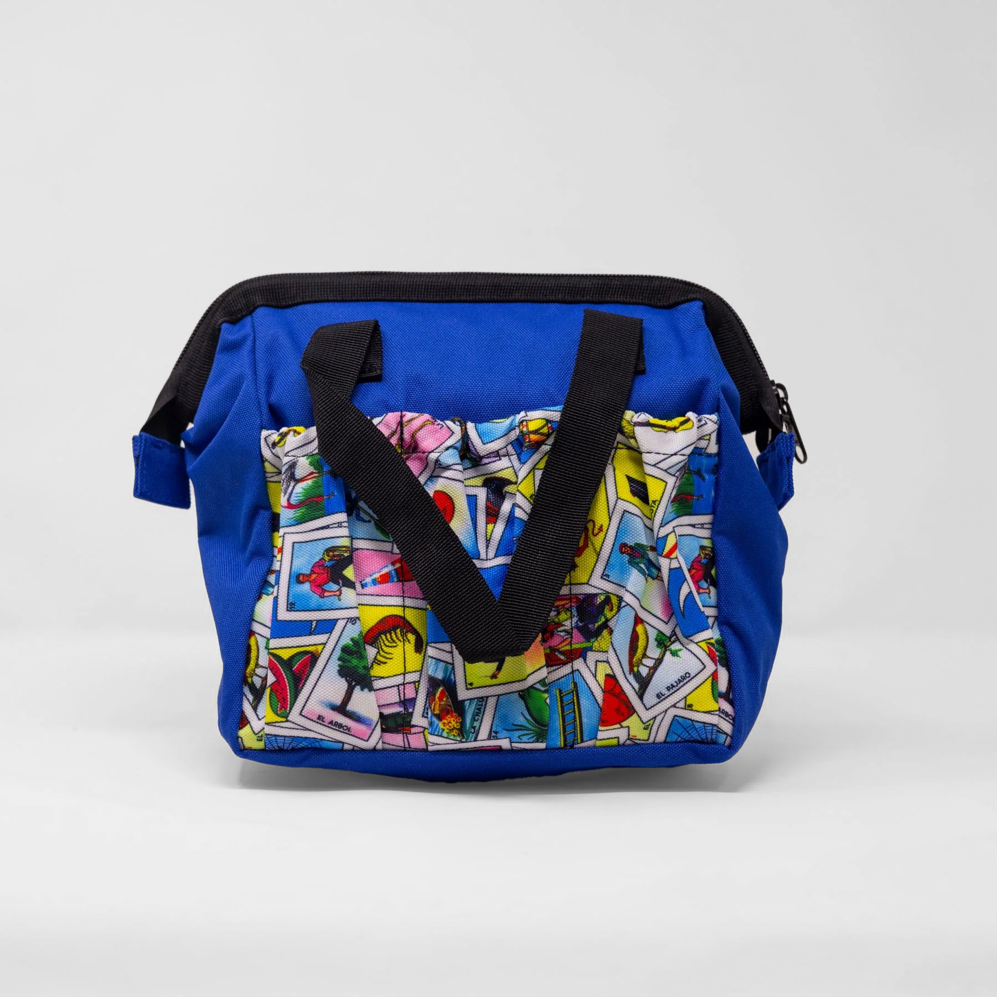 6 Pocket Loteria Cloth Bag - Blue | Bags | Bingo Pro Shop