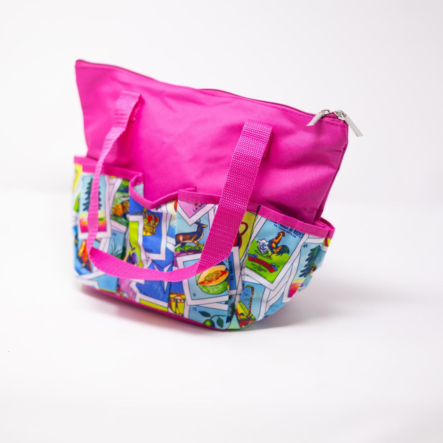 10 Pocket Loteria Cloth Bag - Hot Pink | Bags | Bingo Pro Shop