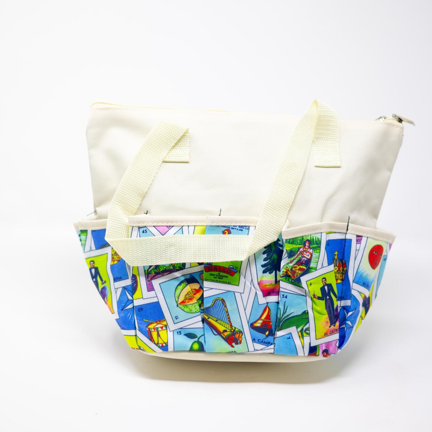 10 Pocket Loteria Cloth Bag - Beige | Bags | Bingo Pro Shop