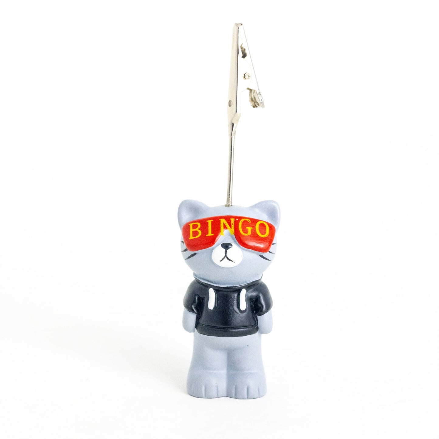 Ticket Holder - Cat with Glasses| Materials | Bingo Pro Shop