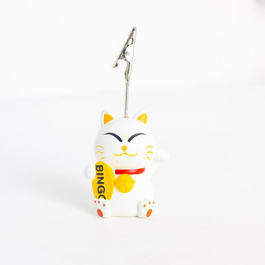Ticket Holder - Lucky Cat With Coin | Materials | Bingo Pro Shop