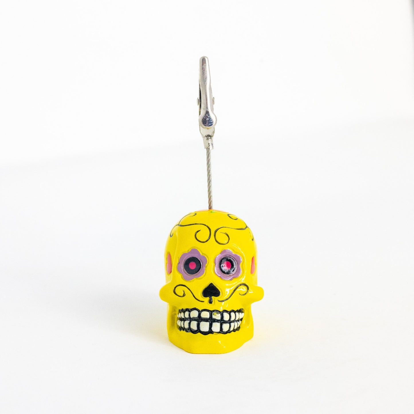 Ticket Holder - Yellow Skull | Materials | Bingo Pro Shop