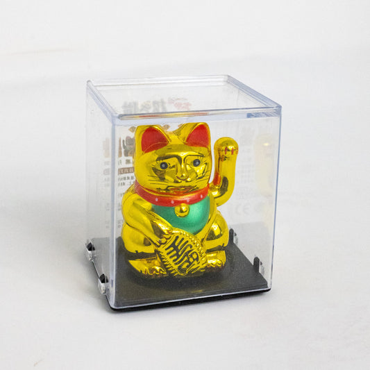 Lucky Waving Cat - Mini Solar | Lucky Charms | Bingo Pro Shop