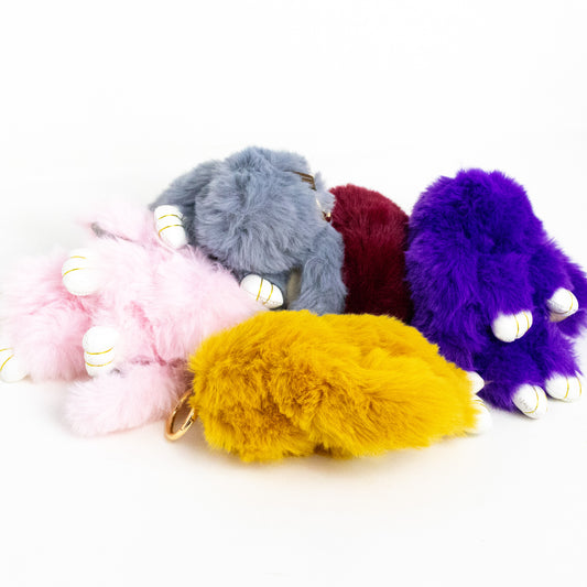 Fuzzy Key Chains (Random Color)