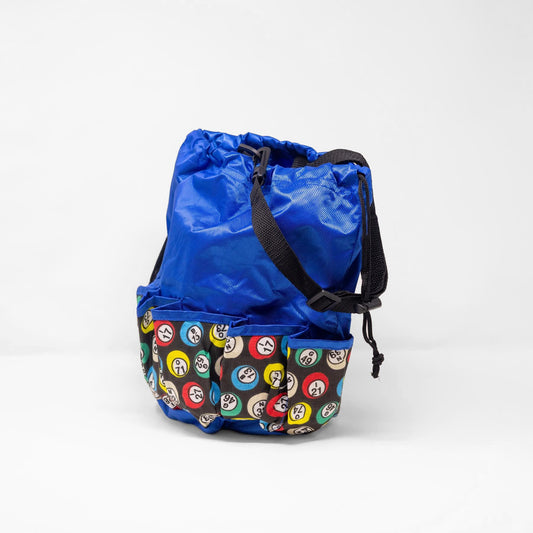 10 Pocket Drawstring Bag - Blue | Bags | Bingo Pro Shop