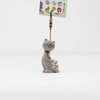 Ticket Holder - Sweet Gray Cat | Materials | Bingo Pro Shop