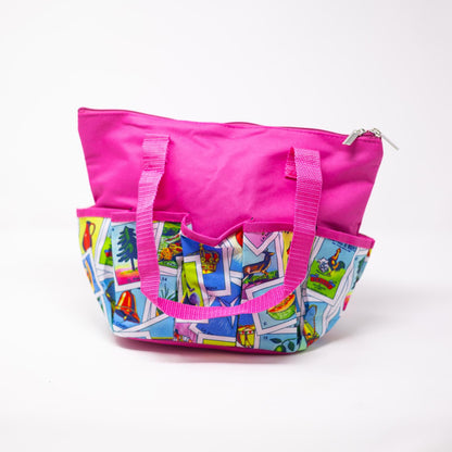 10 Pocket Lotteria Cloth Bag - Hot Pink | Bags | Bingo Pro Shop