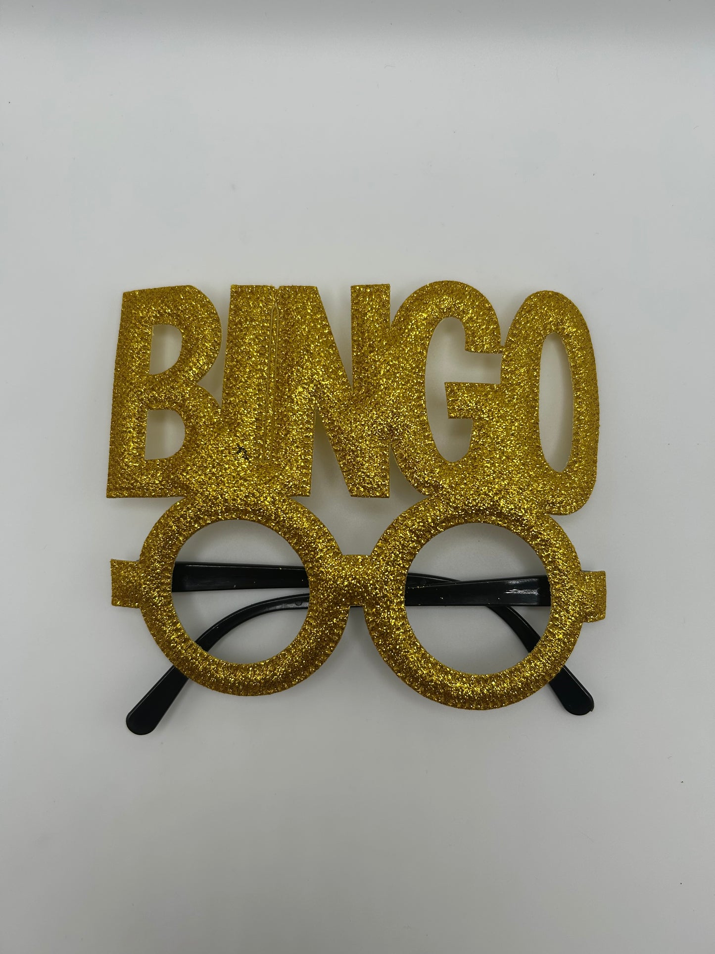 Glitter BINGO glasses