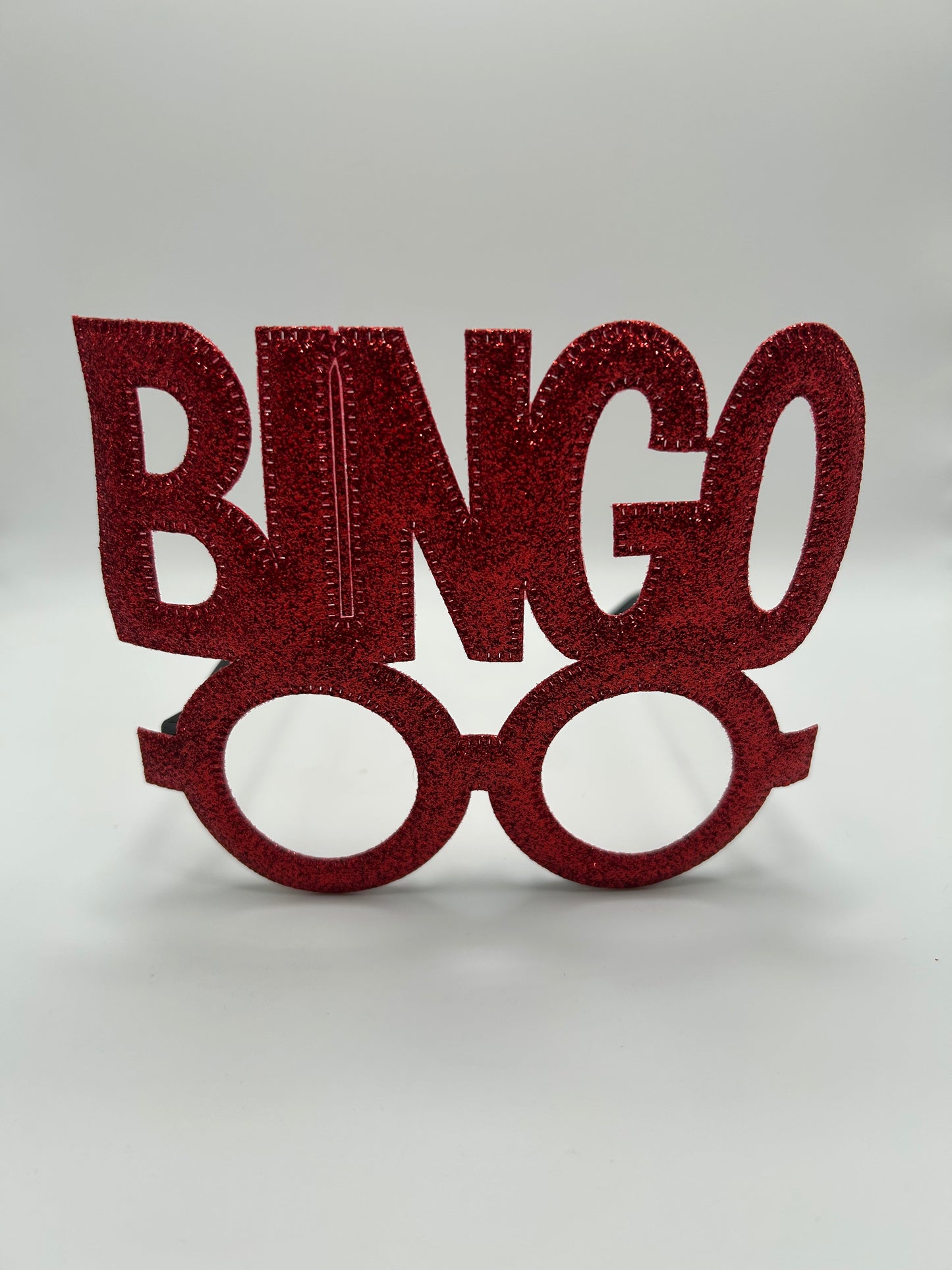 Glitter BINGO glasses