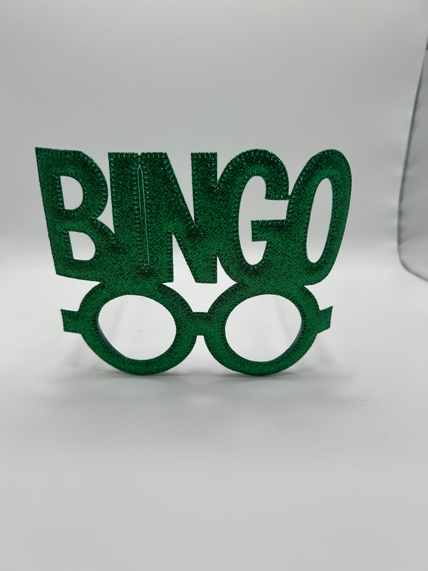 Glitter BINGO glasses