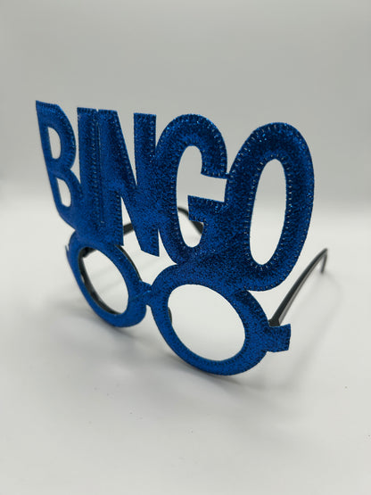 Glitter BINGO glasses