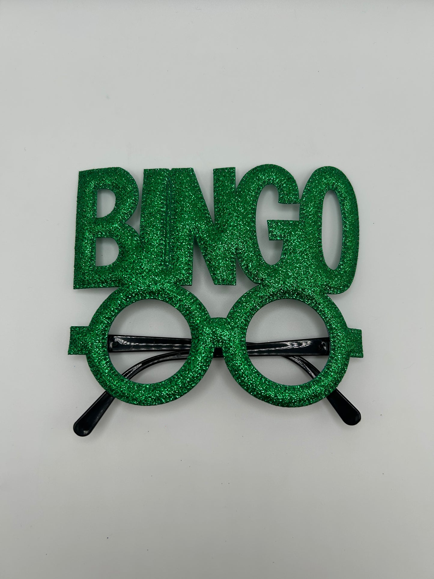 Glitter BINGO glasses