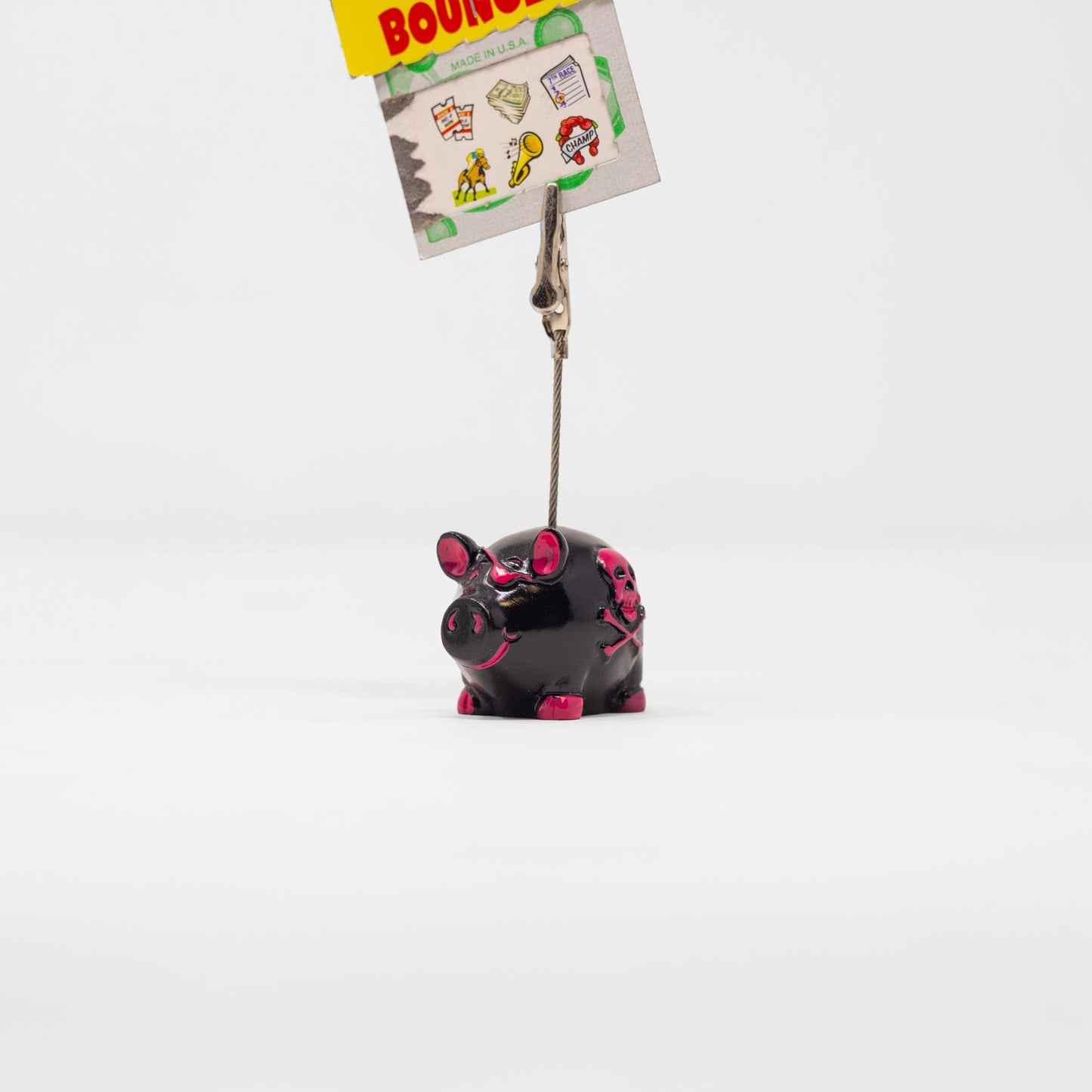 Ticket Holder - Black Piggy Pirate | Materials | Bingo Pro Shop