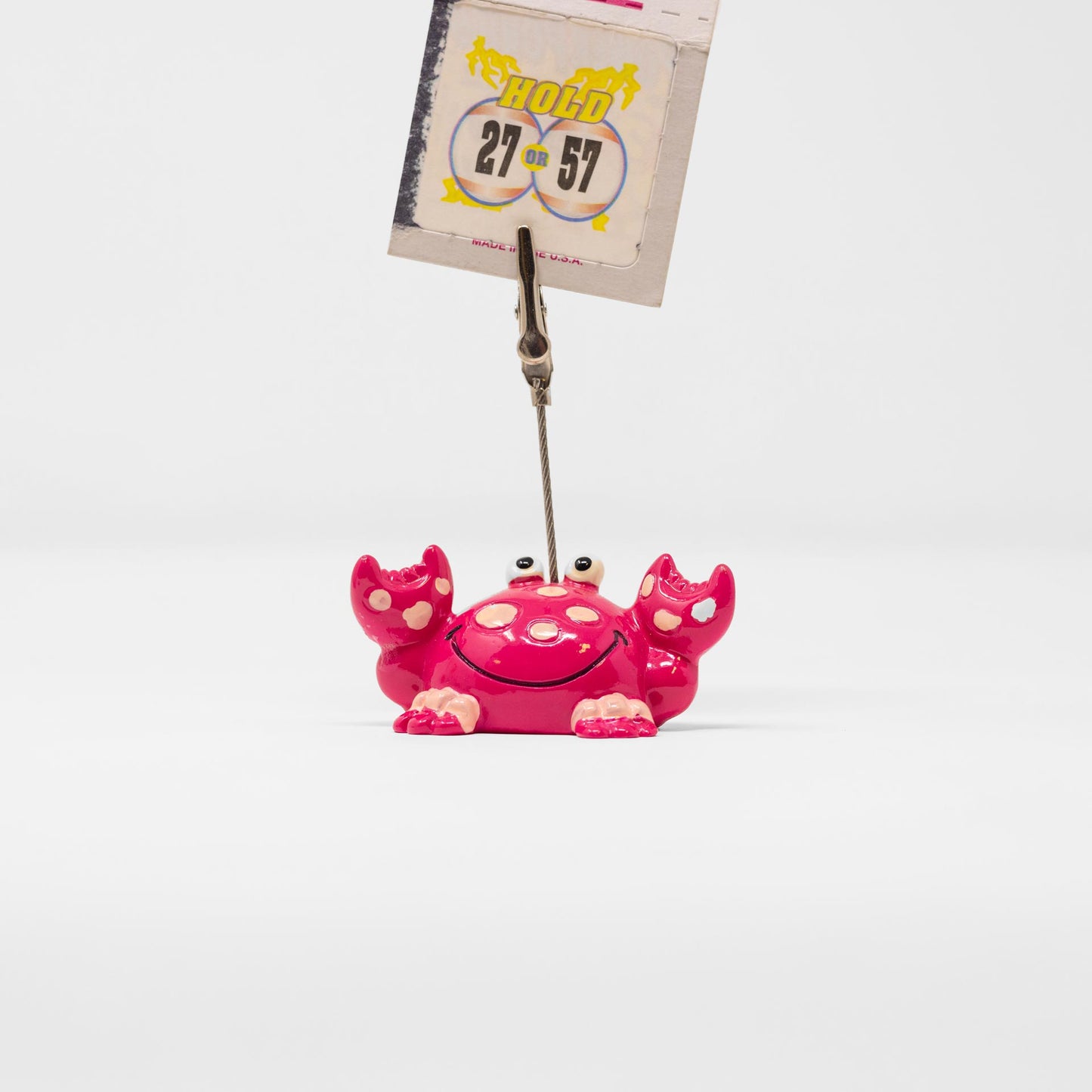 Ticket Holder - Crab | Materials | Bingo Pro Shop