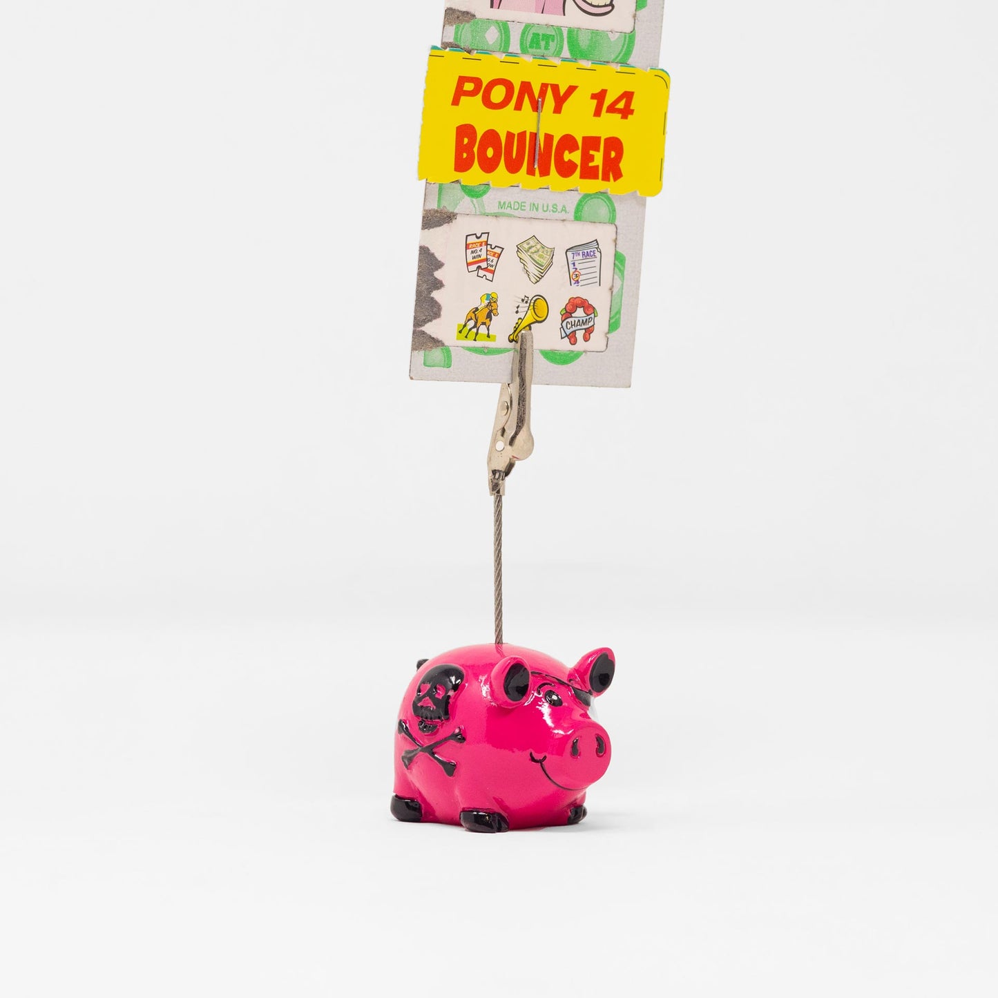 Ticket Holder - Pink Piggy Pirate | Materials | Bingo Pro Shop