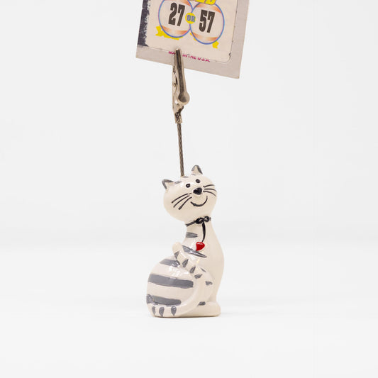 Ticket Holder - Sweet White Cat | Materials | Bingo Pro Shop